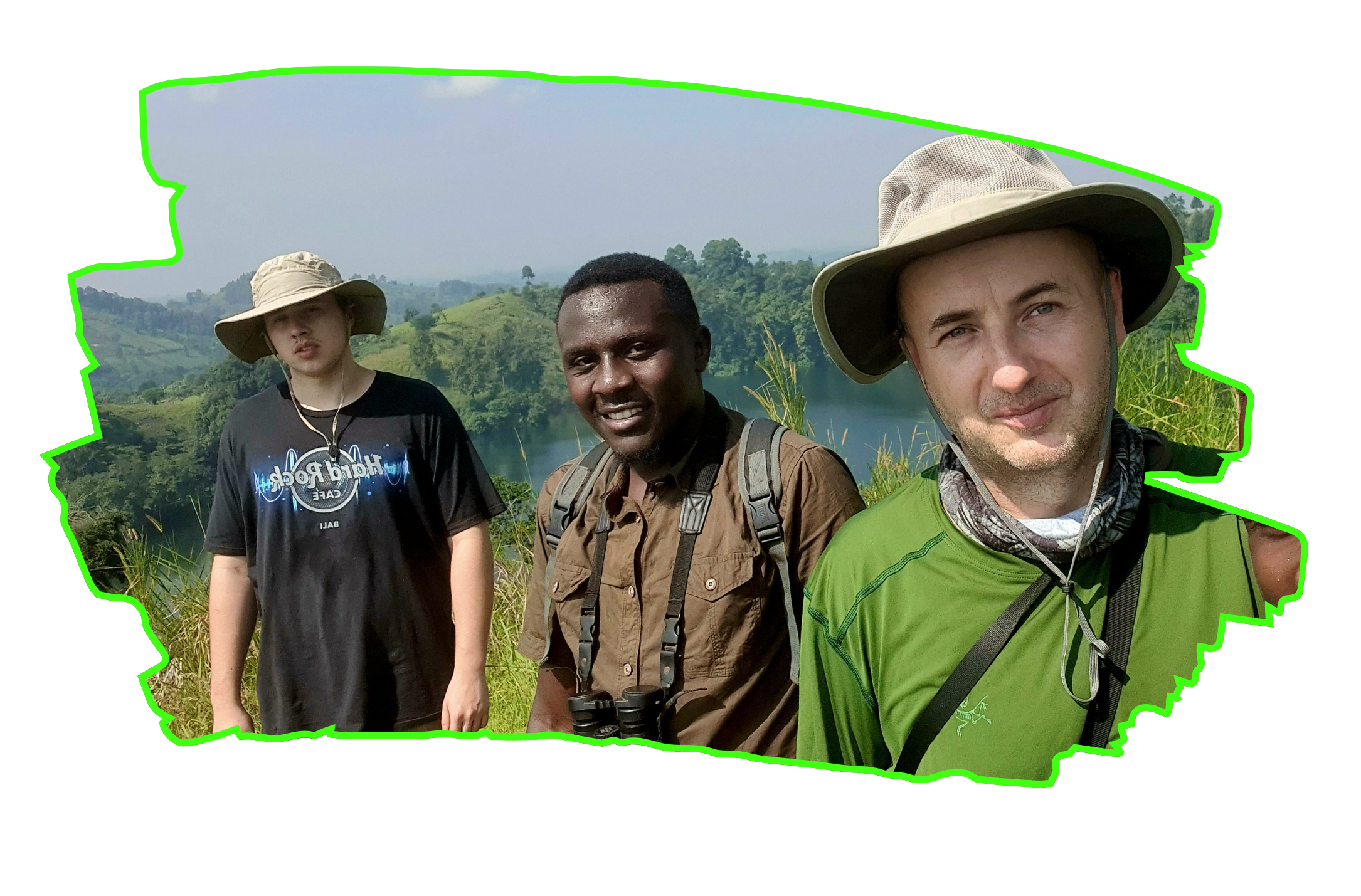 Beautiful landscape of Uganda